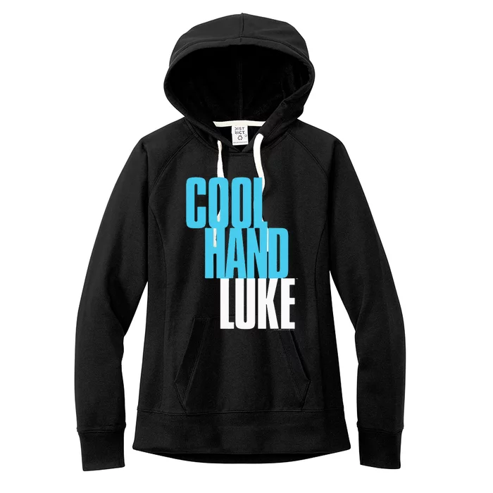 Cool Hand Luke Bold Women's Fleece Hoodie