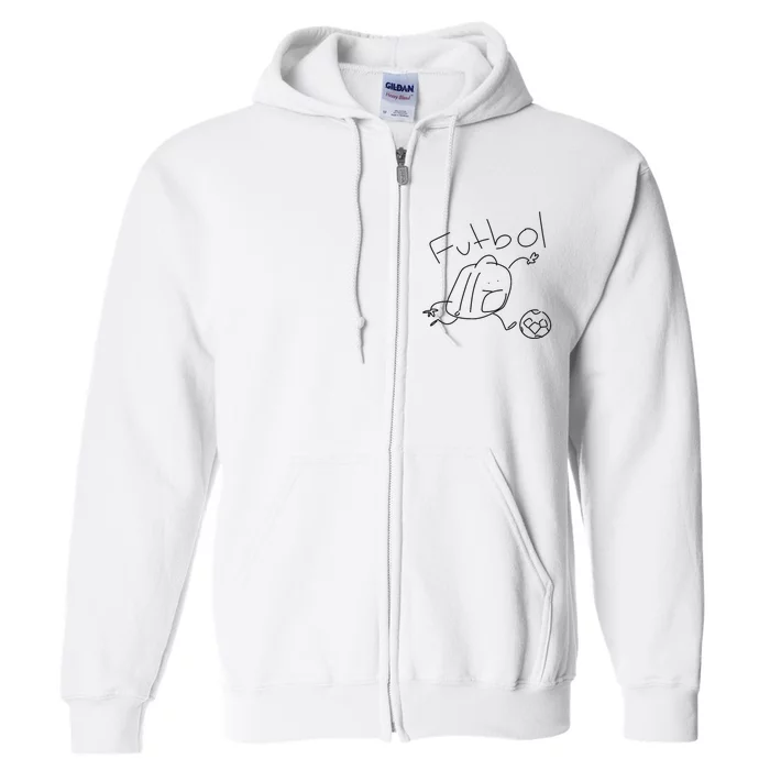 Cheesy Hfj Liam Futbol Full Zip Hoodie