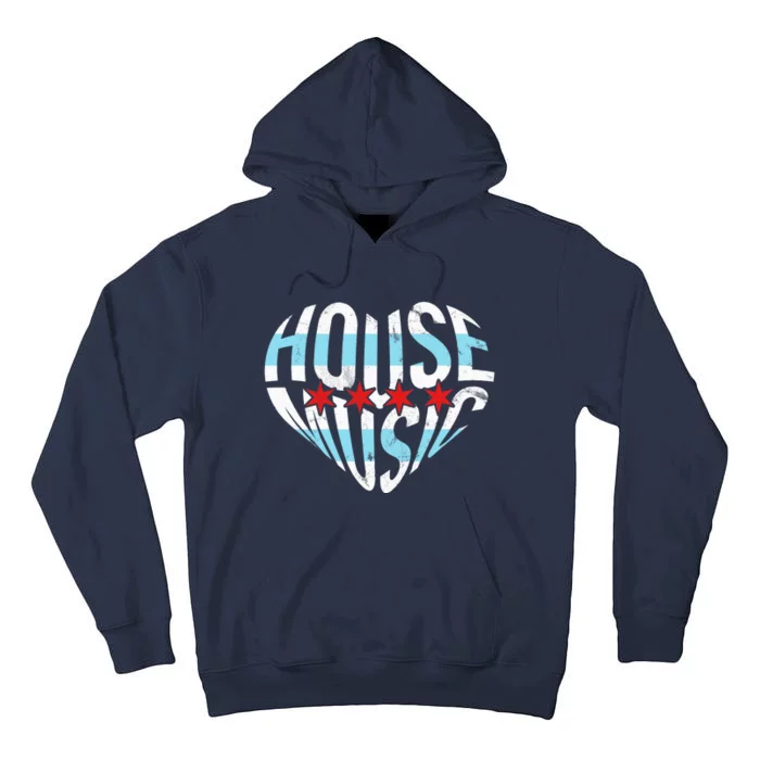 Chicago House Music I Love House Music DJ Tall Hoodie