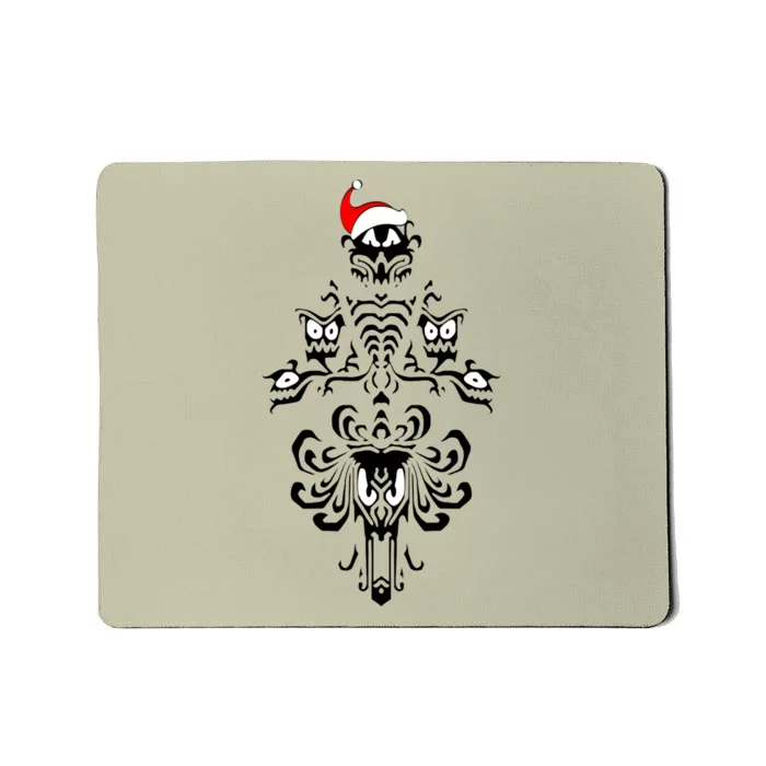 Christmas Haunted Mansion Classic Mousepad