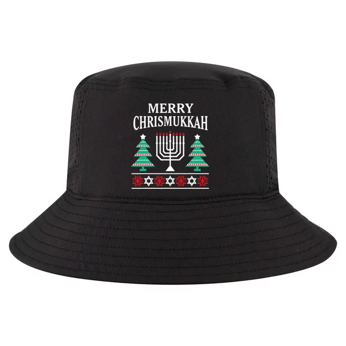 Christmas Hanukkah Merry Chrismukkah Cool Comfort Performance Bucket Hat