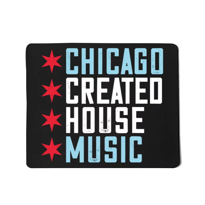 Chicago House Music Vintage DJ EDM Mousepad