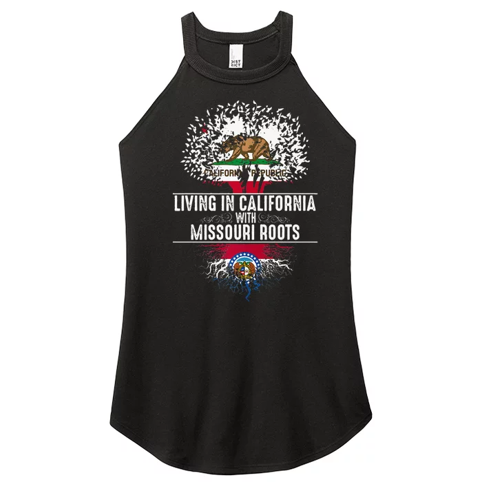 California Home Missouri Roots State Tree Flag Women’s Perfect Tri Rocker Tank