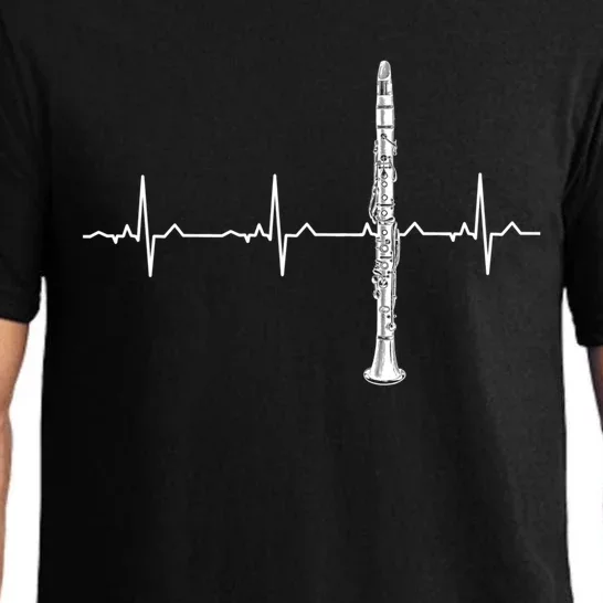 Clarinet Heartbeagift Meaningful Gift Best Funny Clarinet Player Gift Pajama Set