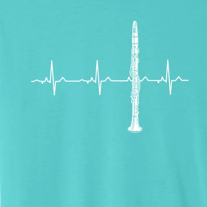 Clarinet Heartbeagift Meaningful Gift Best Funny Clarinet Player Gift ChromaSoft Performance T-Shirt