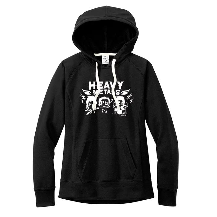 Chemistry Heavy Metals Geek Nerd Funny Chemist Women's Fleece Hoodie