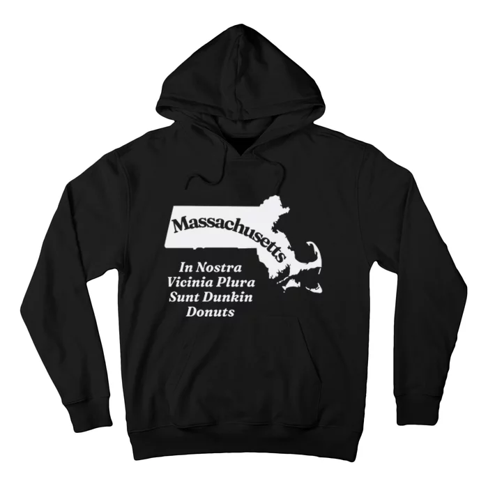 Click Hole Massachusetts In Nostra Vicinia Plura Sunt Dunkin Donuts Hoodie