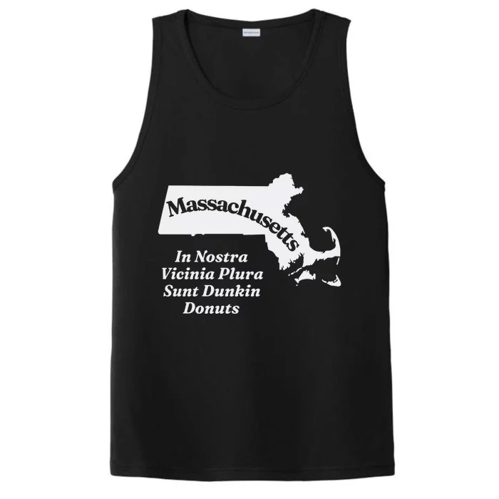 Click Hole Massachusetts In Nostra Vicinia Plura Sunt Dunkin Donuts Performance Tank