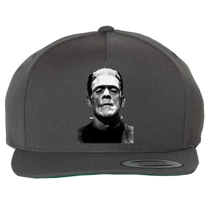 Classic Halloween Monster Horror Movie Monster Wool Snapback Cap