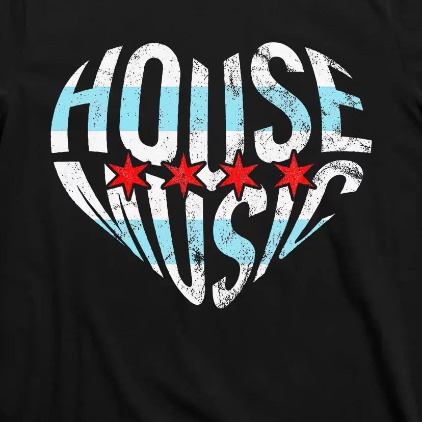 Chicago House Music I Love House Music Dj T-Shirt