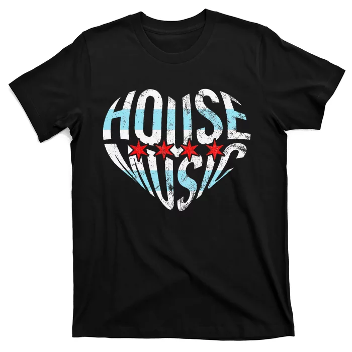 Chicago House Music I Love House Music Dj T-Shirt