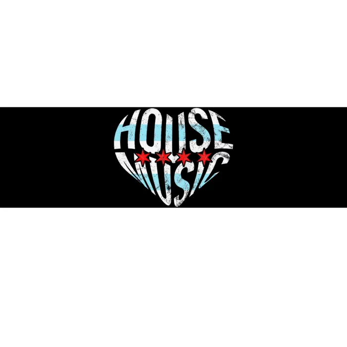 Chicago House Music I Love House Music Dj Bumper Sticker