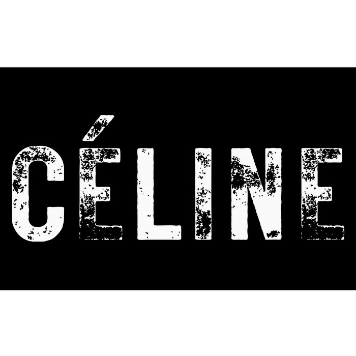 CéLine Hello My Name Is Name Tag First Name Bumper Sticker