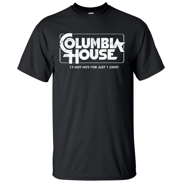 Columba House Music Records Tall T-Shirt