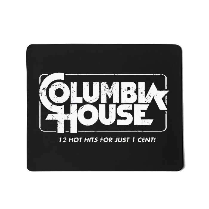 Columba House Music Records Mousepad