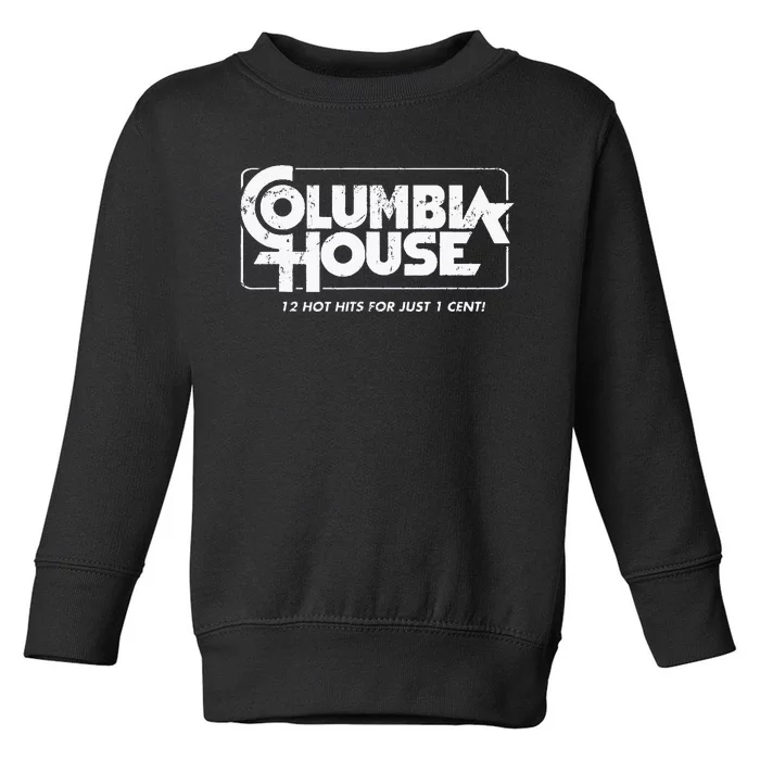 Columba House Music Records Toddler Sweatshirt