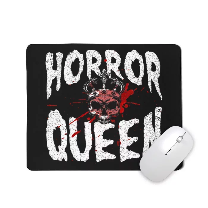 Cool Horror Movie Art Horror Queen Halloween Mousepad