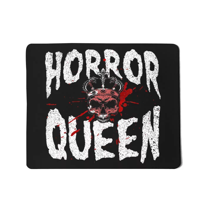 Cool Horror Movie Art Horror Queen Halloween Mousepad