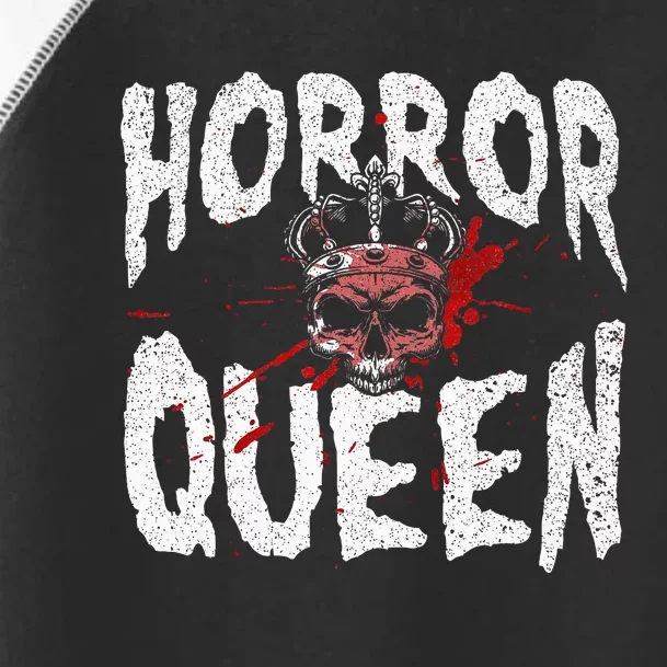 Cool Horror Movie Art Horror Queen Halloween Toddler Fine Jersey T-Shirt