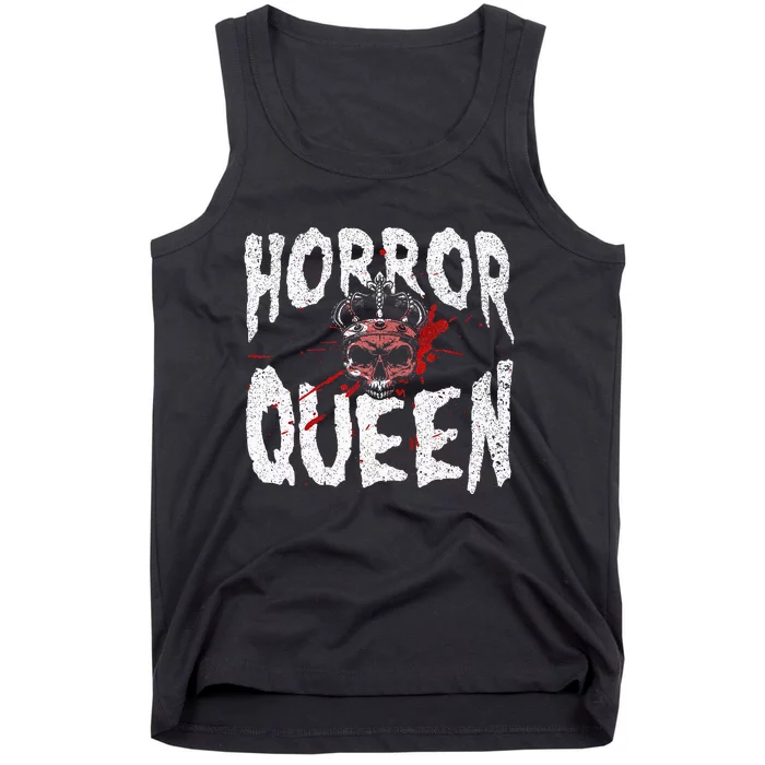 Cool Horror Movie Art Horror Queen Halloween Tank Top