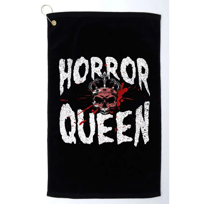 Cool Horror Movie Art Horror Queen Halloween Platinum Collection Golf Towel