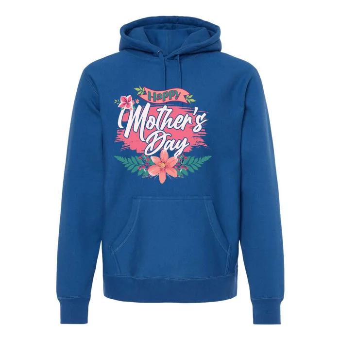 Cute Happy Mother's Day Premium Hoodie