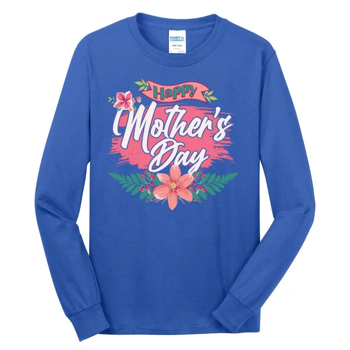 Cute Happy Mother's Day Tall Long Sleeve T-Shirt