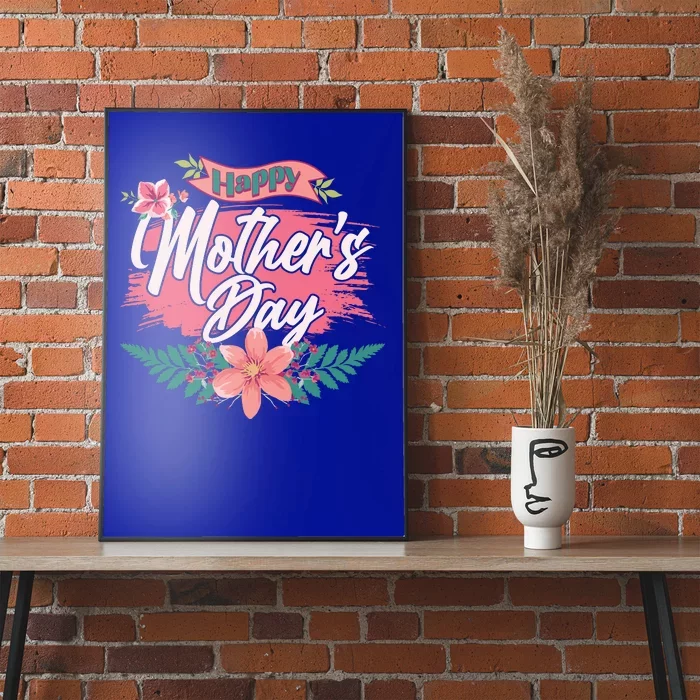 Cute Happy Mother's Day Poster