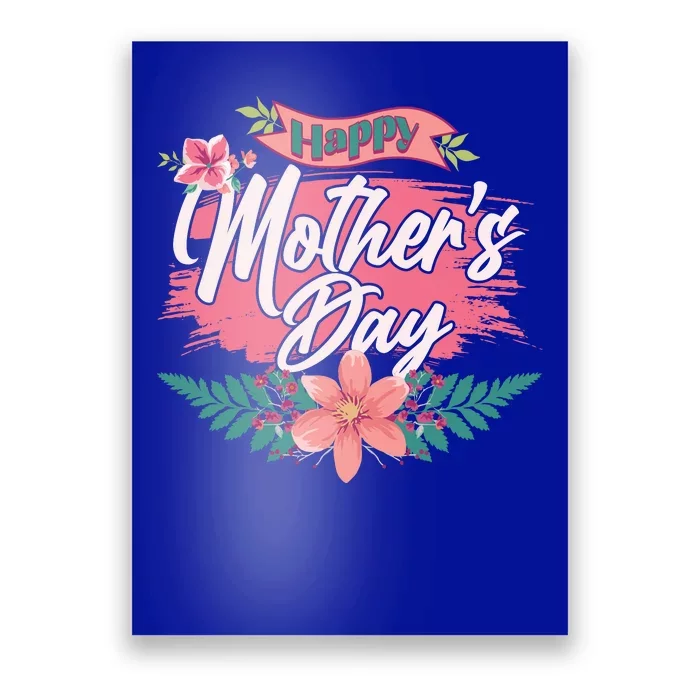 Cute Happy Mother's Day Poster