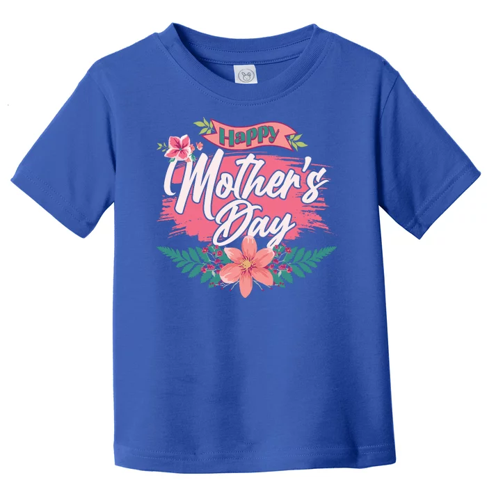 Cute Happy Mother's Day Toddler T-Shirt