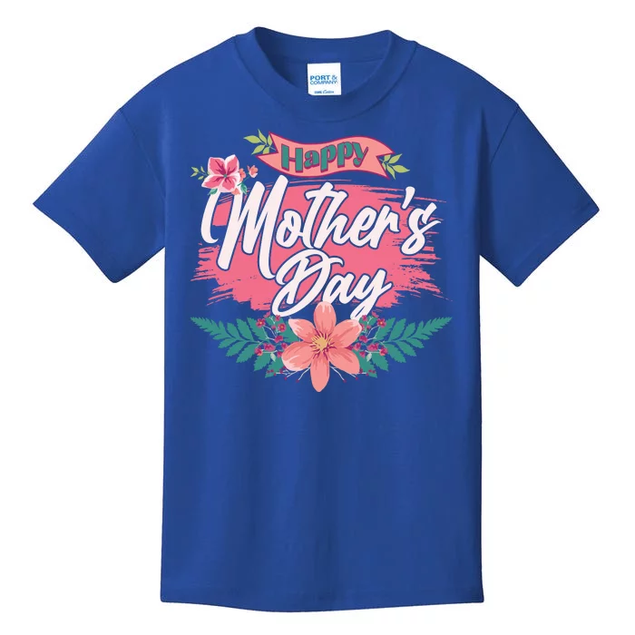 Cute Happy Mother's Day Kids T-Shirt