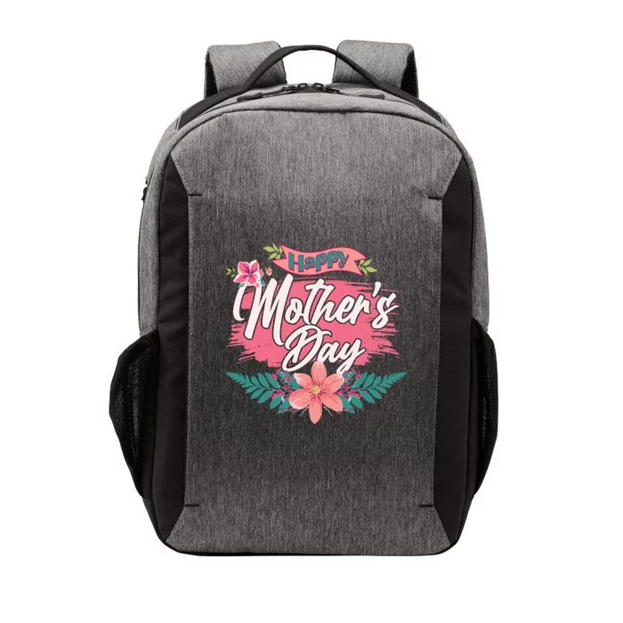 Cute Happy Mother's Day Vector Backpack