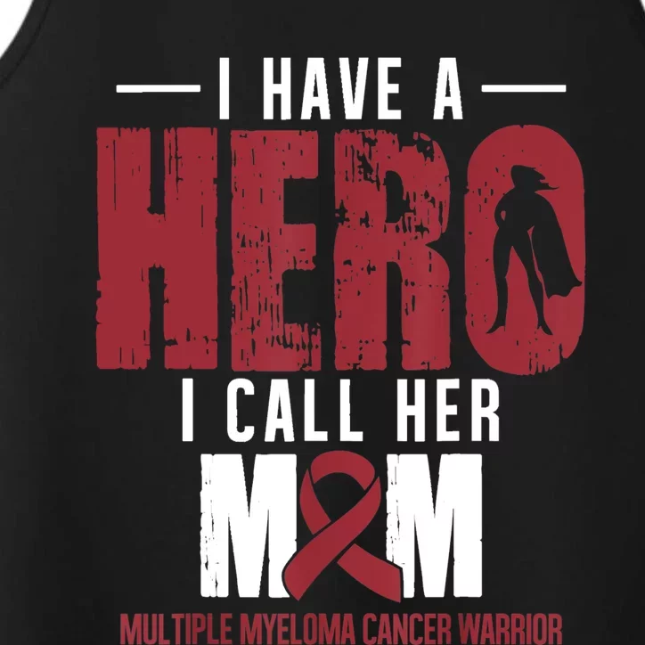 Call Her Mom Multiple Myeloma Cancer Awareness Support Performance Tank