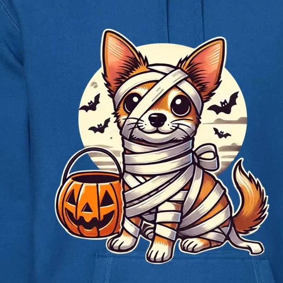 Chihuahua Halloween Mummy Cute Chihuahua Funny Gift Premium Hoodie