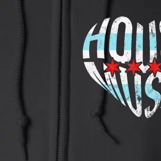 Chicago House Music I Love House Music Dj Full Zip Hoodie