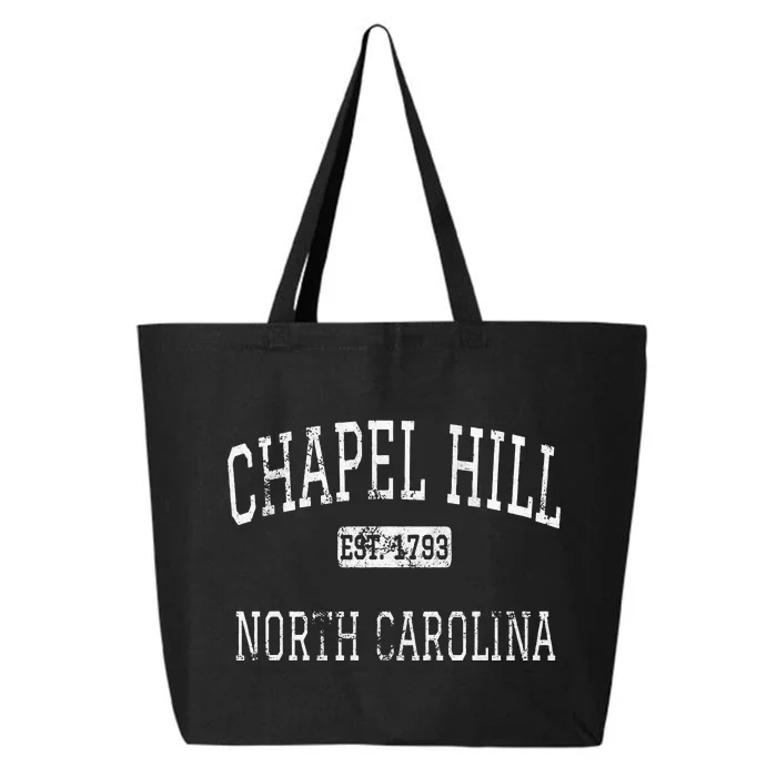 Chapel Hill North Carolina Nc Vintage 25L Jumbo Tote