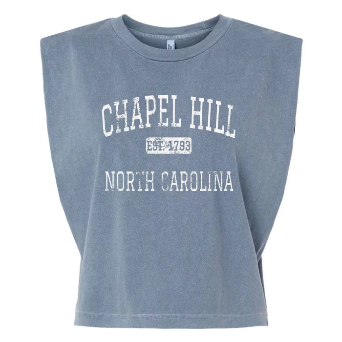 Chapel Hill North Carolina Nc Vintage Garment-Dyed Women's Muscle Tee