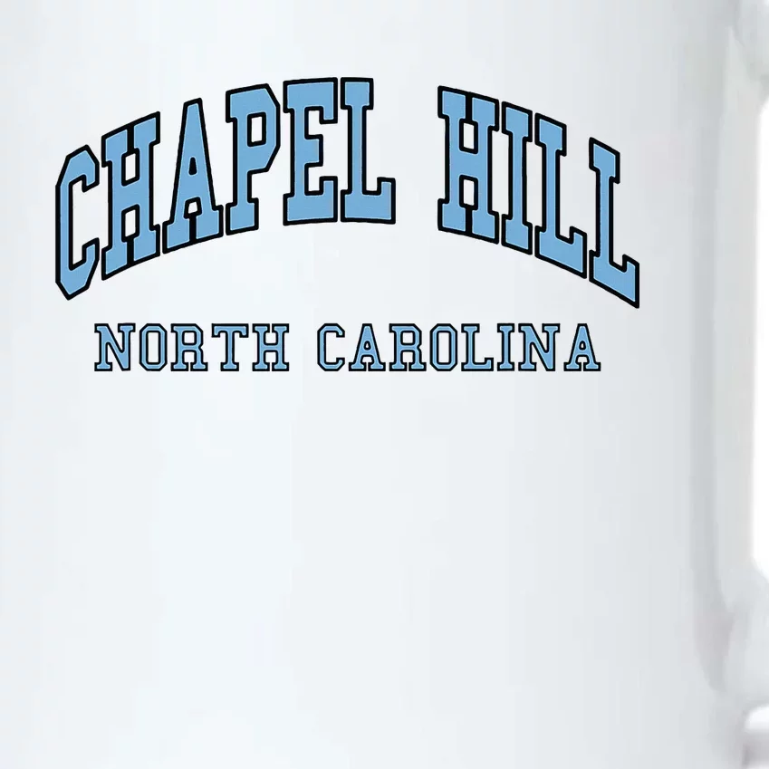 Chapel Hill North Carolina Throwback Black Color Changing Mug