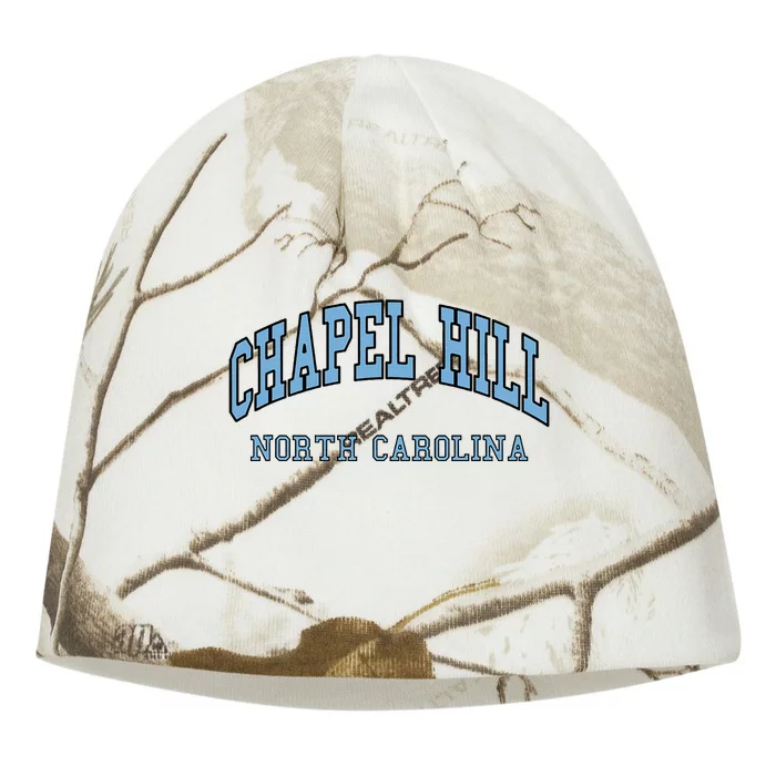 Chapel Hill North Carolina Throwback Kati - Camo Knit Beanie