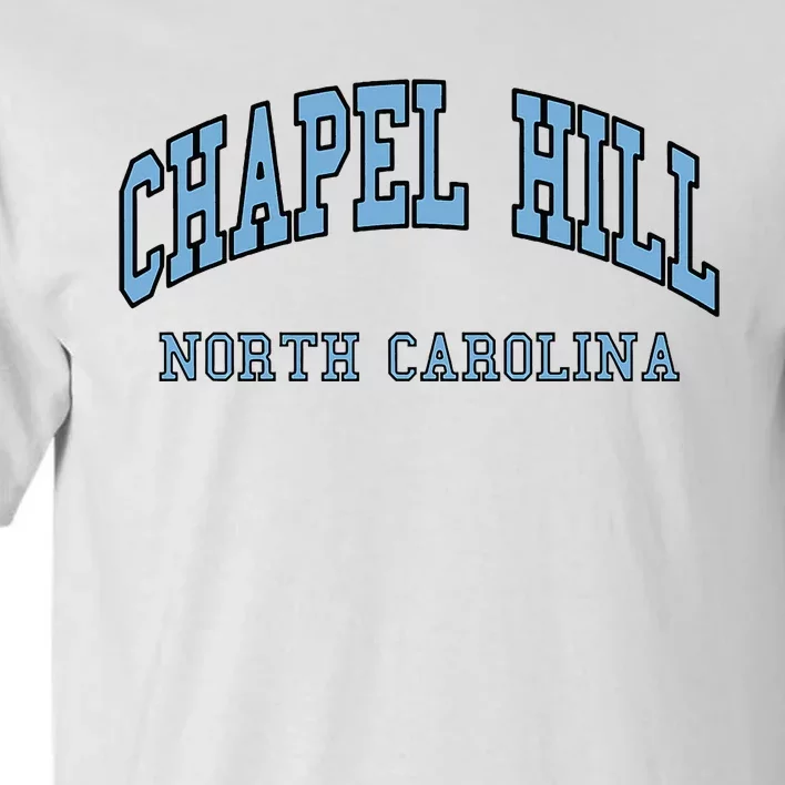 Chapel Hill North Carolina Throwback Tall T-Shirt