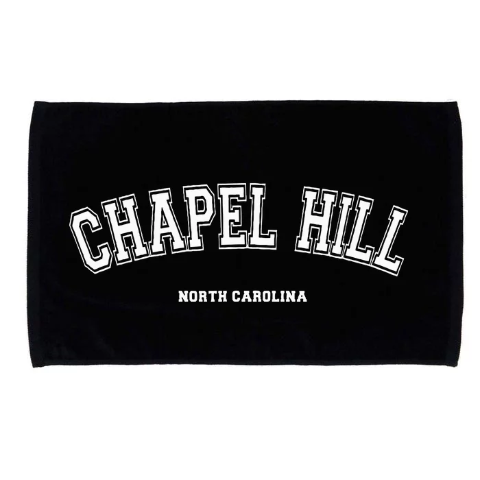 Chapel Hill North Carolina Microfiber Hand Towel