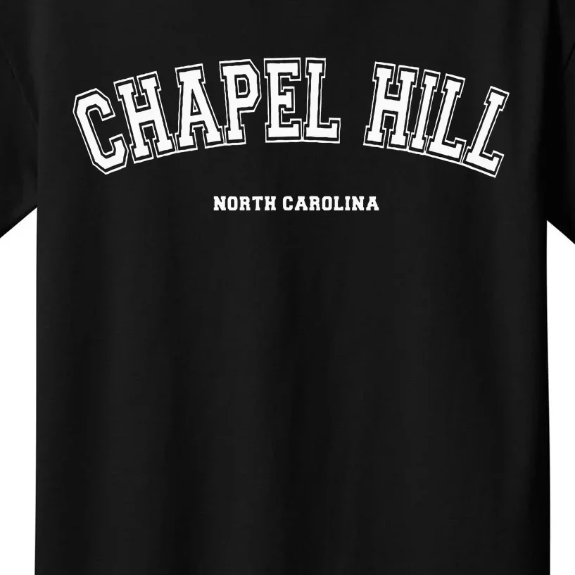 Chapel Hill North Carolina Kids T-Shirt