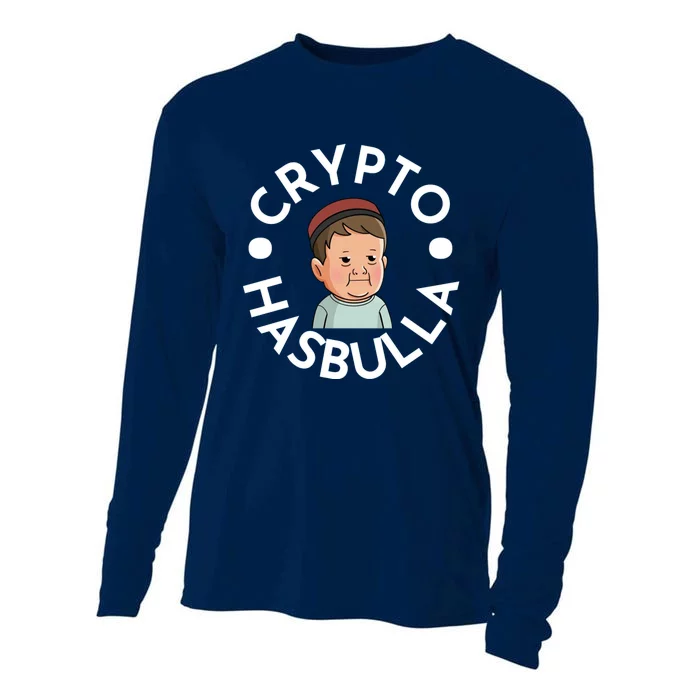 Crypto Hasbulla Nft Cooling Performance Long Sleeve Crew