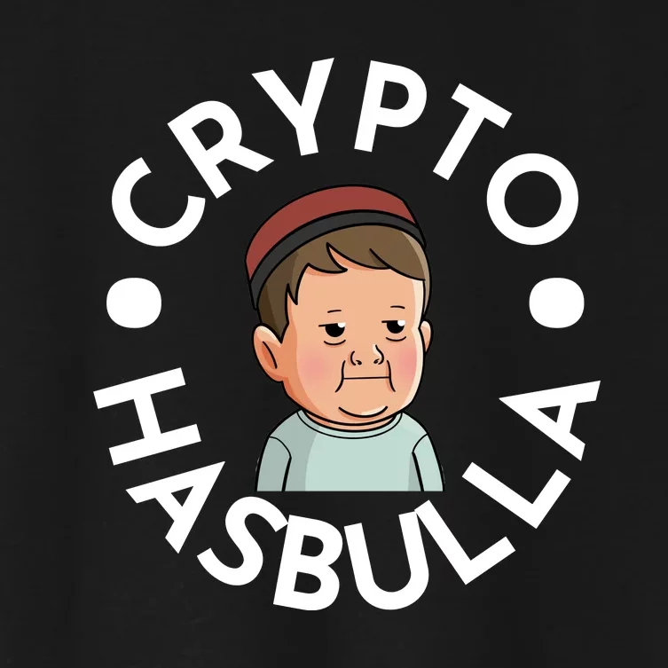 Crypto Hasbulla Nft Women's Crop Top Tee