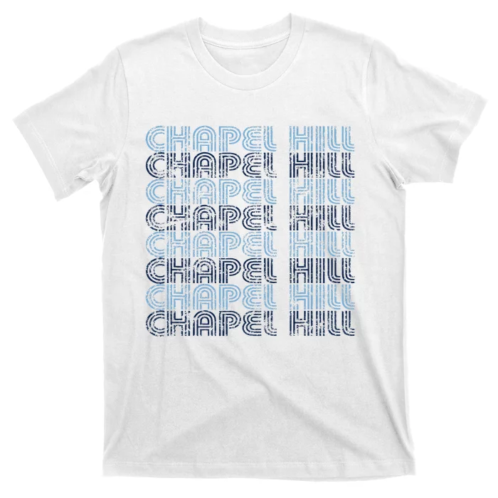 Chapel Hill North Carolina Vintage Weathered T-Shirt