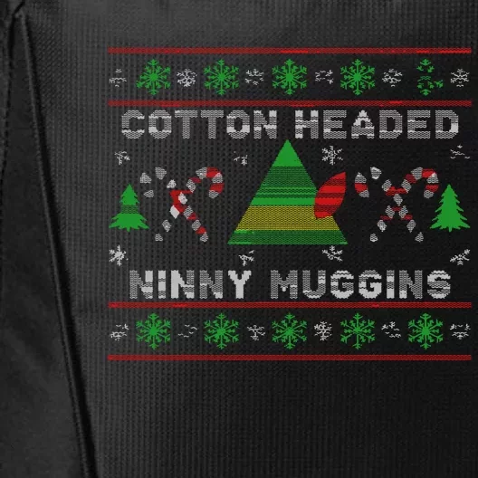 Cotton Headed Ninny Muggins Ugly Christmas City Backpack