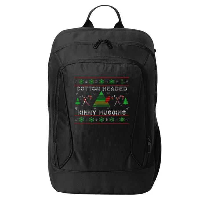 Cotton Headed Ninny Muggins Ugly Christmas City Backpack