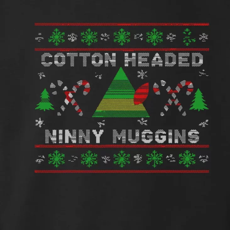 Cotton Headed Ninny Muggins Ugly Christmas Toddler Hoodie