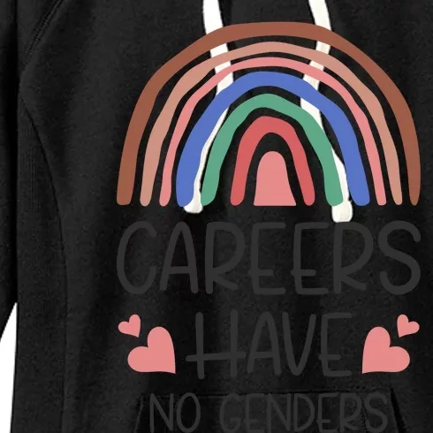 Careers Have No Genders Women's Fleece Hoodie