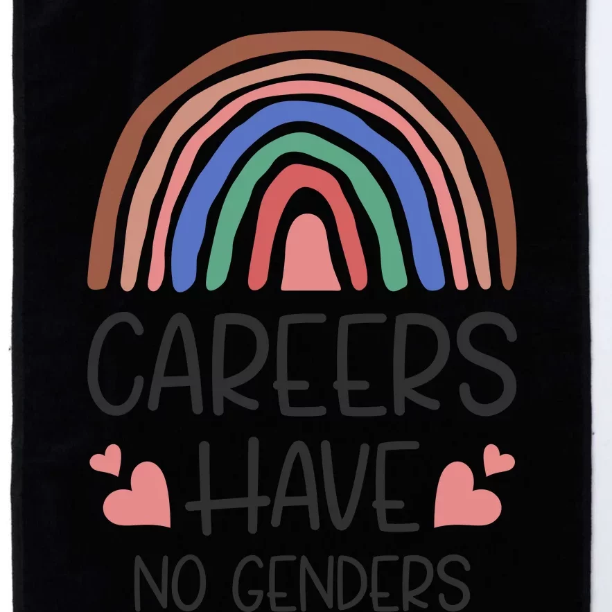 Careers Have No Genders Platinum Collection Golf Towel